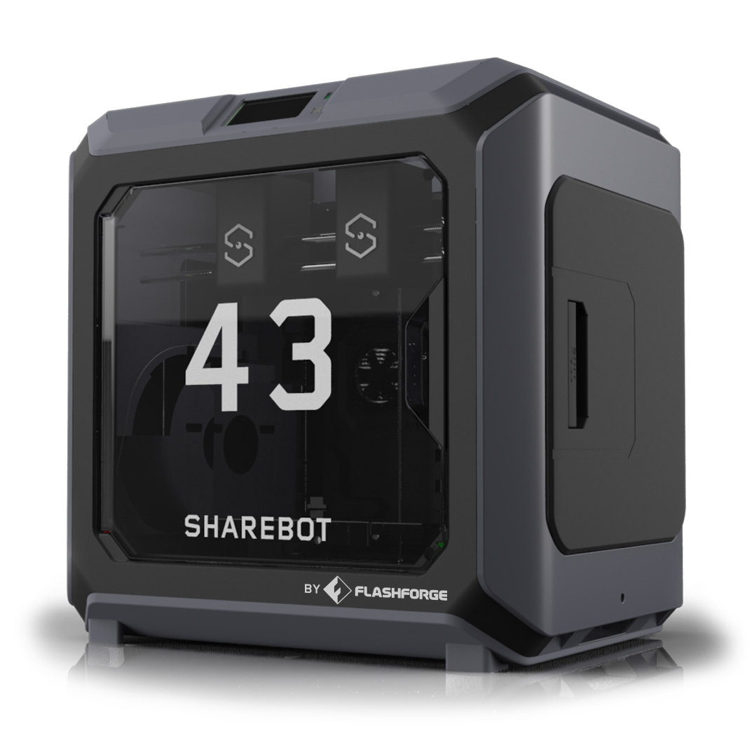 3D printing with Sharebot 43
